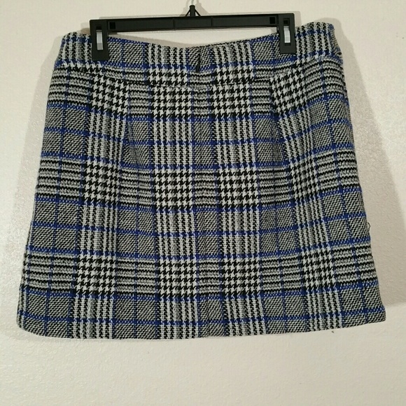 ASOS Check Mini Skirt with Pearl Trim WITUU - Picture 4 of 8